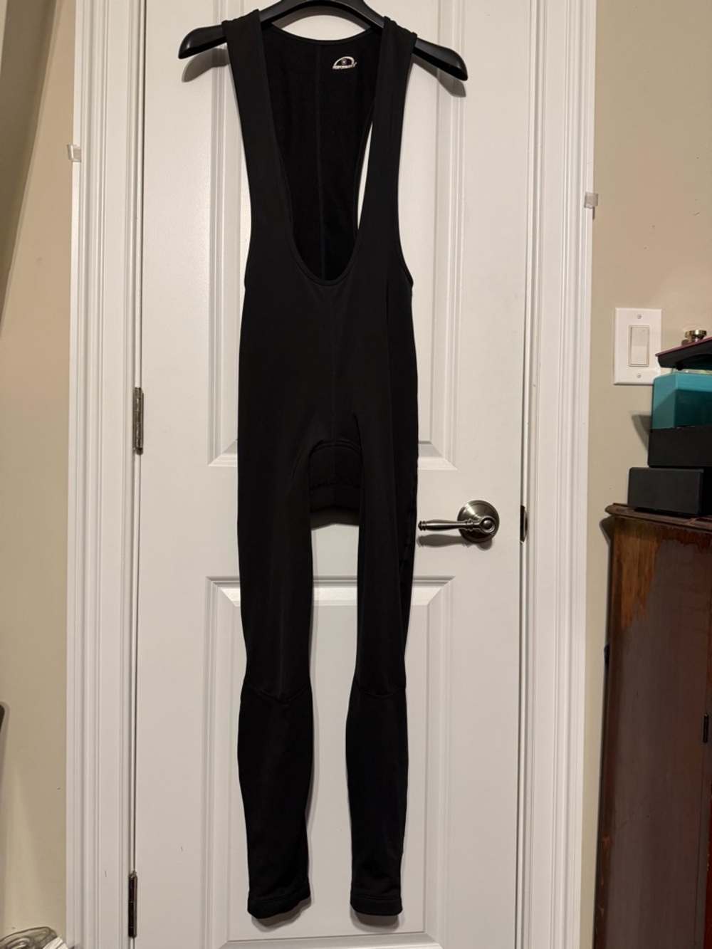 Performance® Men's Winter Cycling Bib Full Tights Padded ridding Ankle Zip Sz. S
